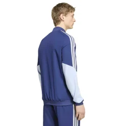 adidas Ajax Presentatie Trainingspak 2026-2027 Donkerblauw Lichtblauw