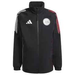 adidas Ajax Regenjack 2025-2026 Zwart Wit Rood