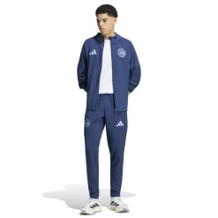 adidas Ajax Tiro Travel Trainingspak 2026-2027 Donkerblauw Lichtblauw