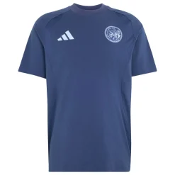 adidas Ajax Tiro Travel T-Shirt 2026-2027 Donkerblauw Lichtblauw