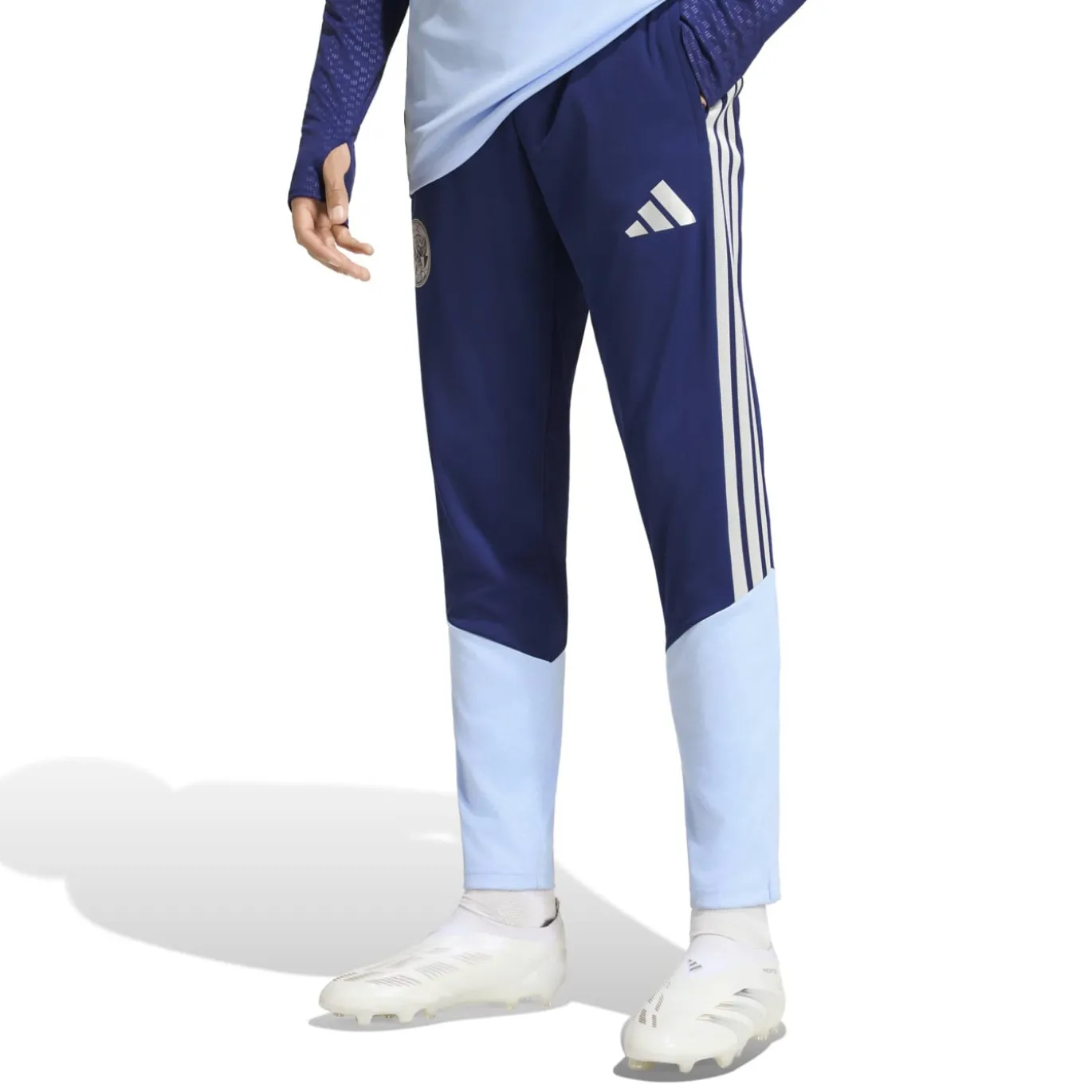 adidas Ajax Trainingsbroek 2026-2027 Donkerblauw Lichtblauw