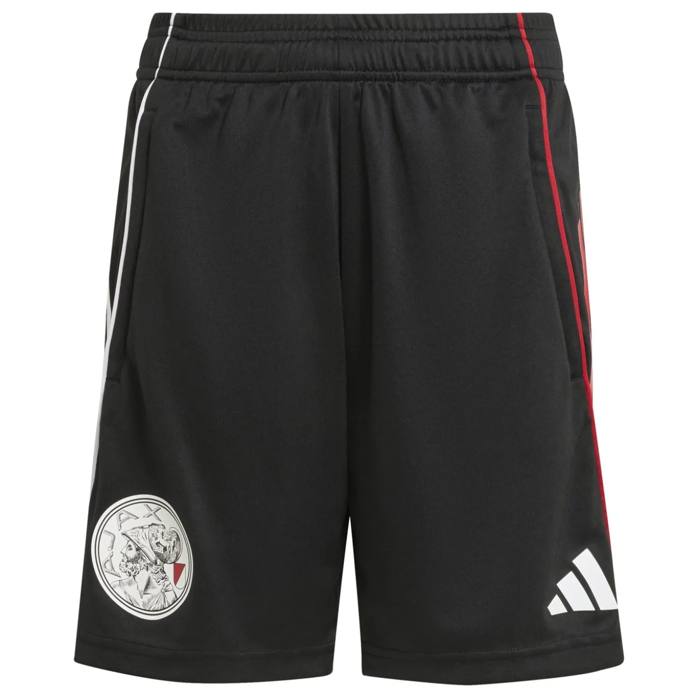 adidas Ajax Trainingsbroekje 2025-2026 Kids Zwart Wit Rood