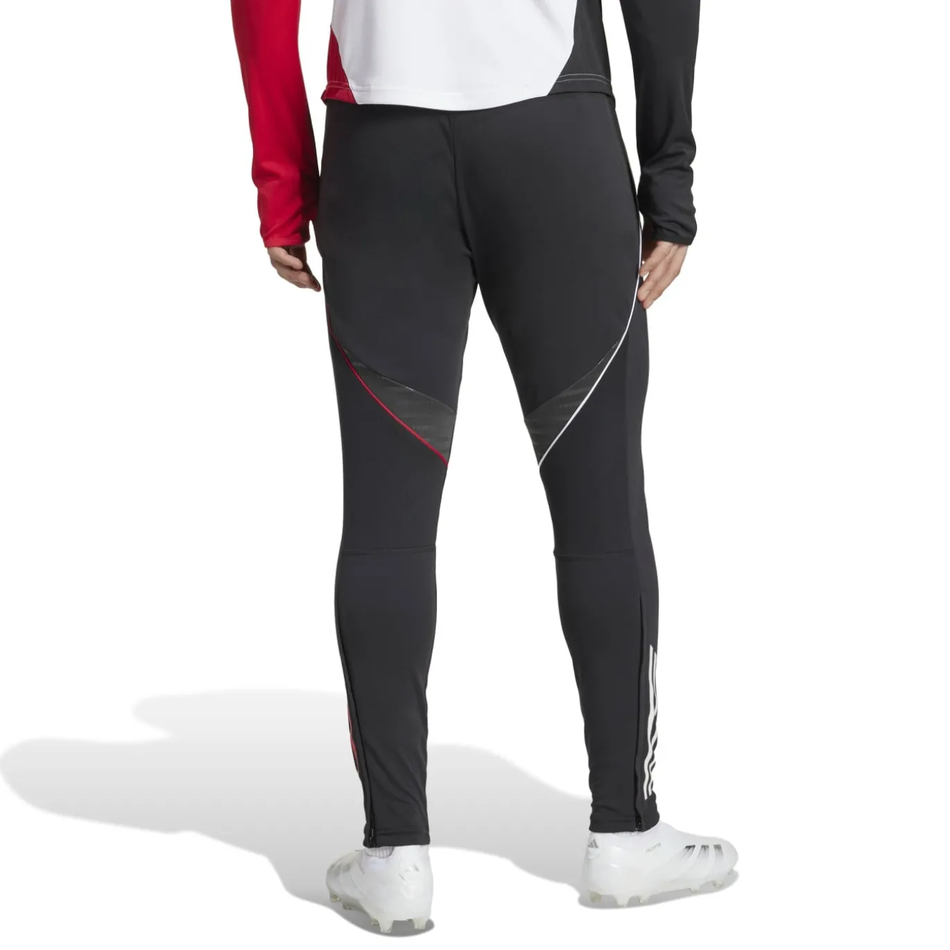 adidas Ajax Trainingsbroek 2025-2026 Zwart Wit Rood