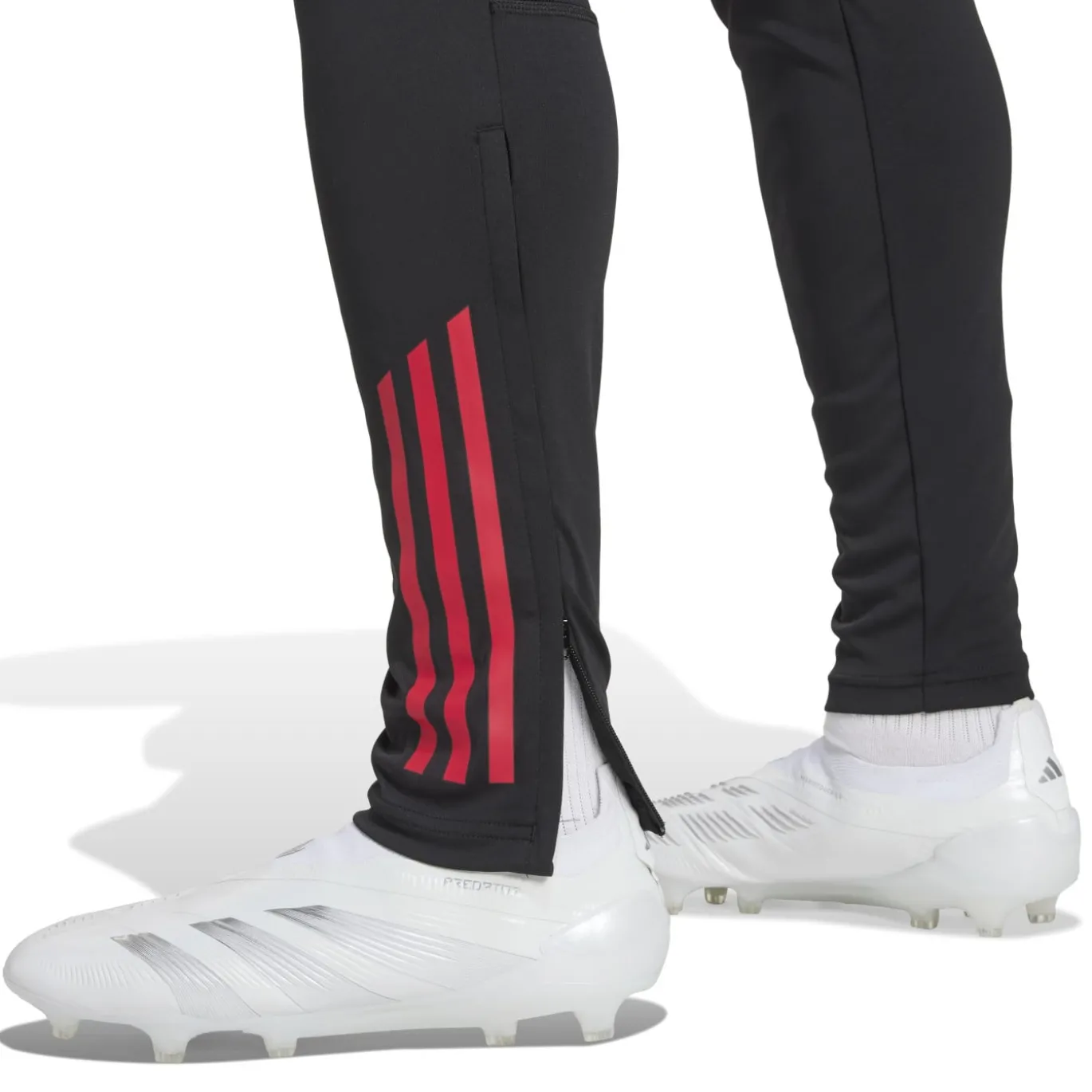 adidas Ajax Trainingsbroek 2025-2026 Zwart Wit Rood