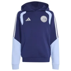 adidas Ajax Trainingspak Hooded 2026-2027 Kids Donkerblauw Lichtblauw