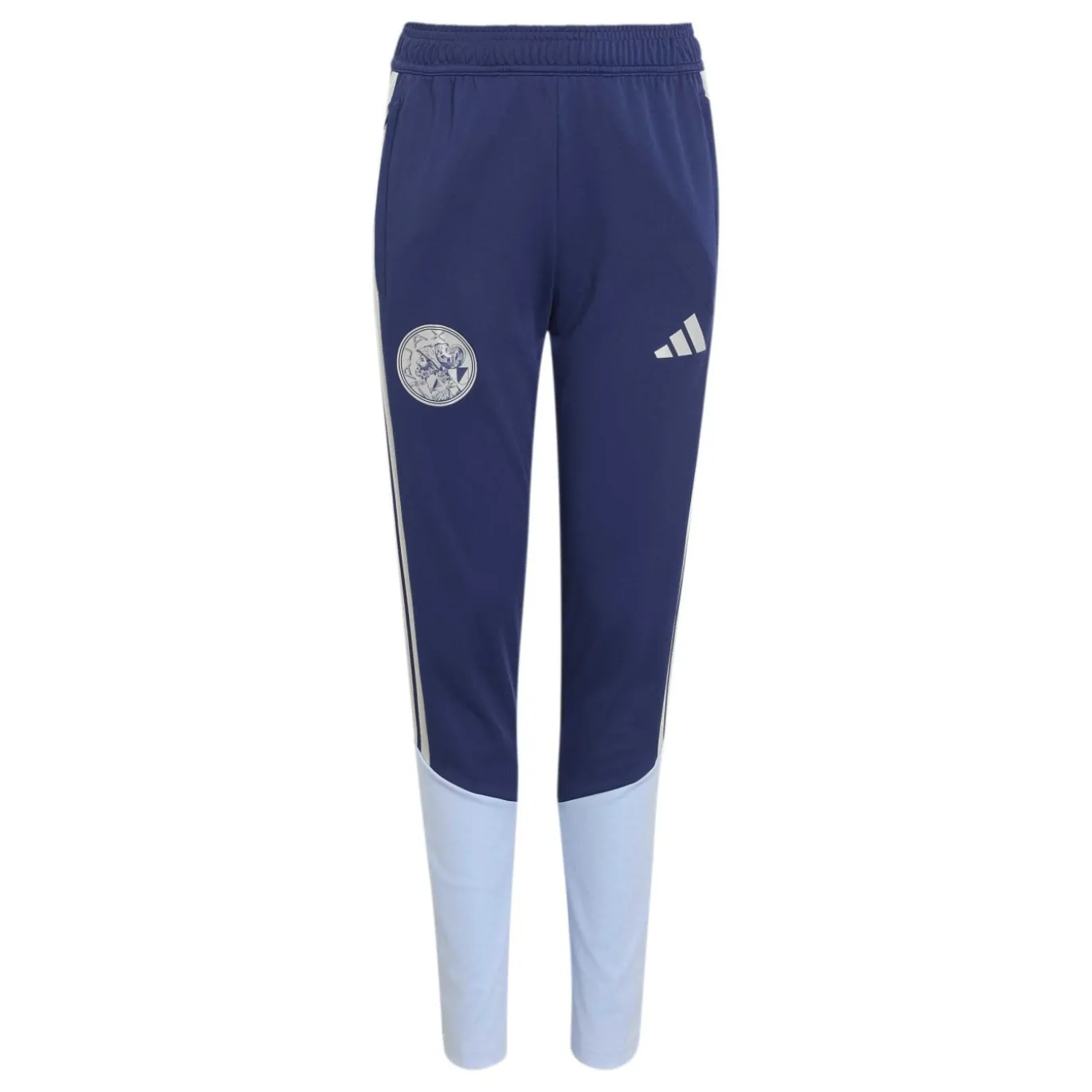 adidas Ajax Trainingspak 1/4-Zip 2026-2027 Kids Donkerblauw Lichtblauw