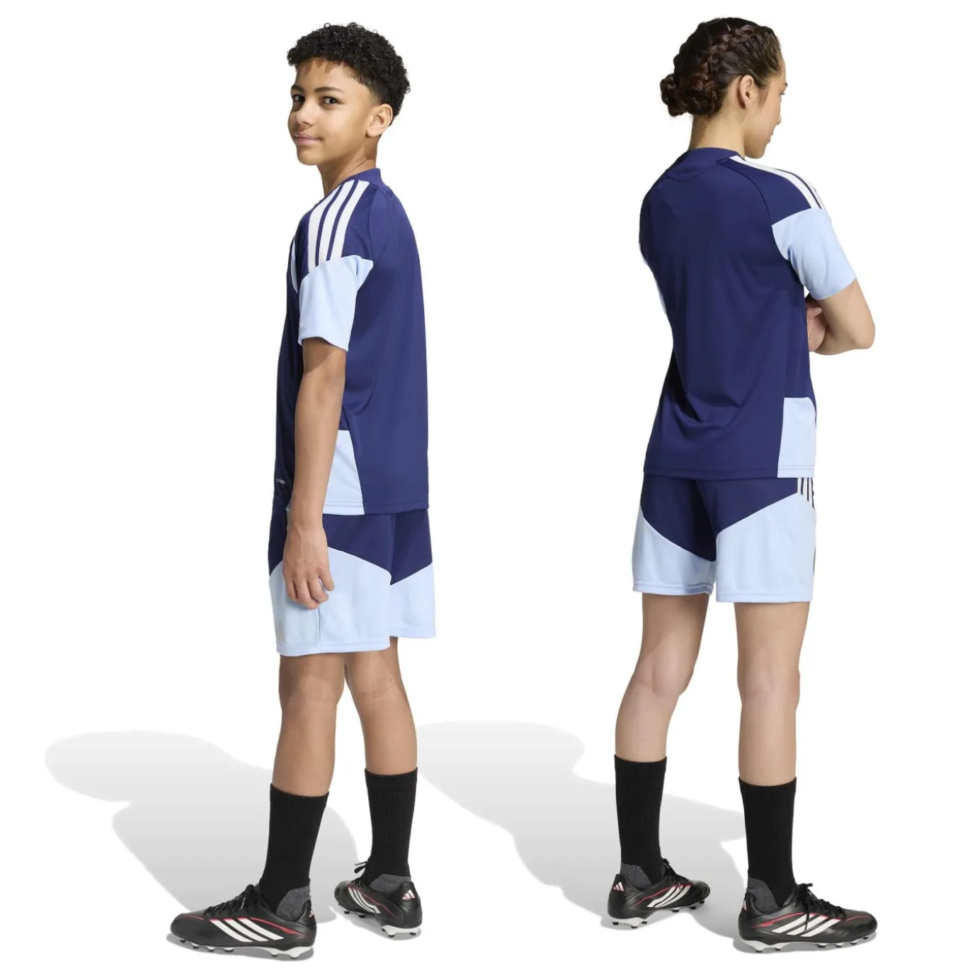 adidas Ajax Trainingsset 2026-2027 Kids Donkerblauw Lichtblauw