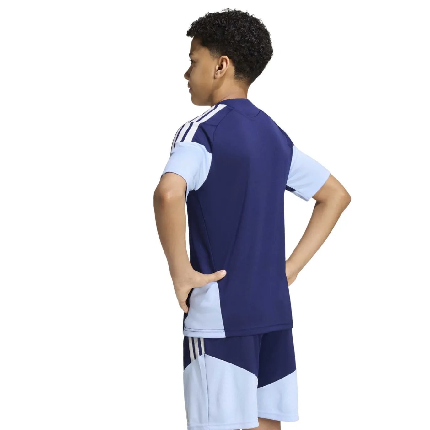 adidas Ajax Trainingsshirt 2026-2027 Kids Donkerblauw Lichtblauw
