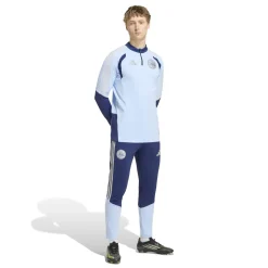 adidas Ajax Trainingstrui 1/4-Zip 2026-2027 Lichtblauw Donkerblauw