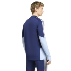 adidas Ajax Trainingstrui 1/4-Zip 2026-2027 Donkerblauw Lichtblauw