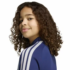 adidas Ajax Trainingstrui 1/4-Zip 2026-2027 Kids Donkerblauw Lichtblauw