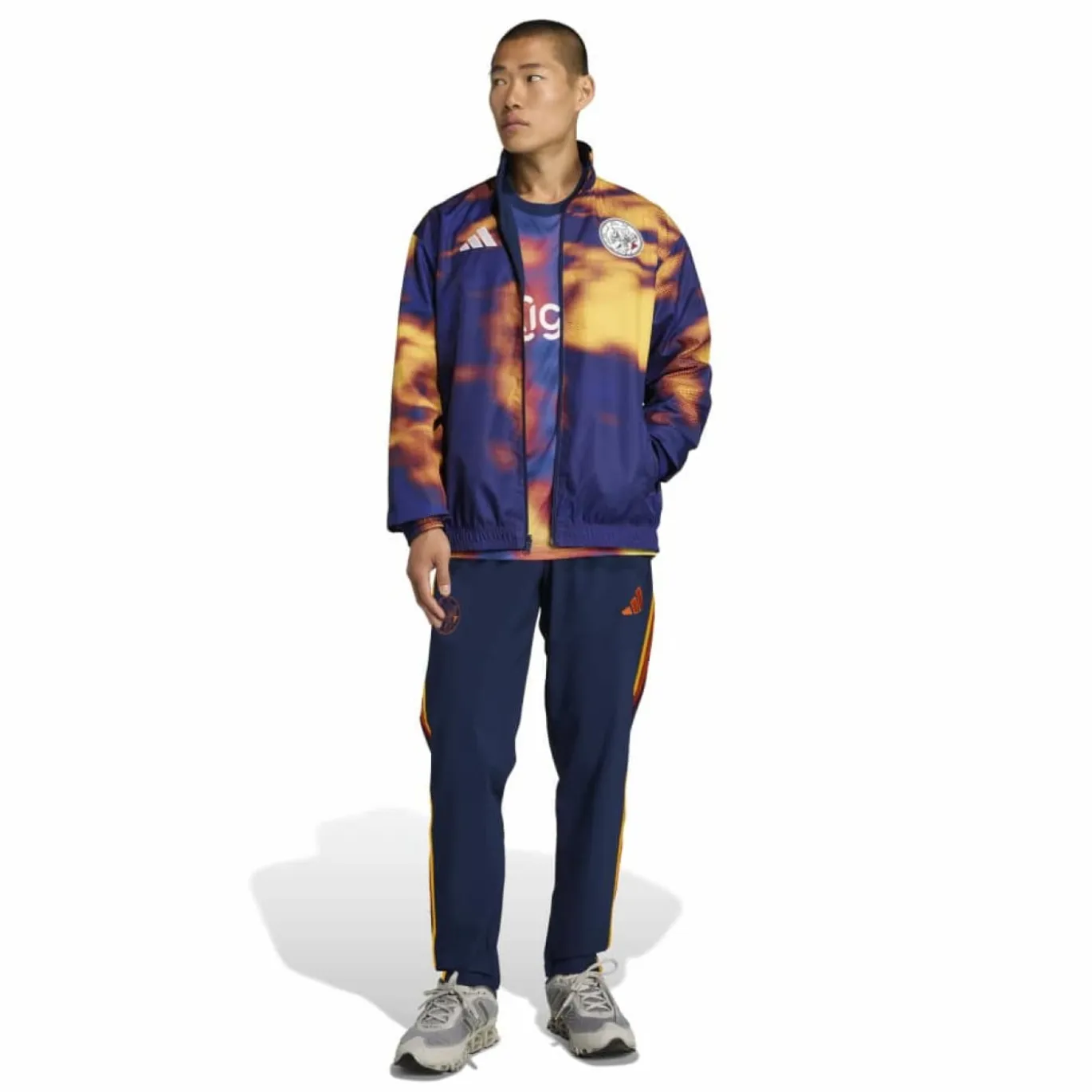 adidas Ajax x ID&T Trainingsbroek Donkerblauw