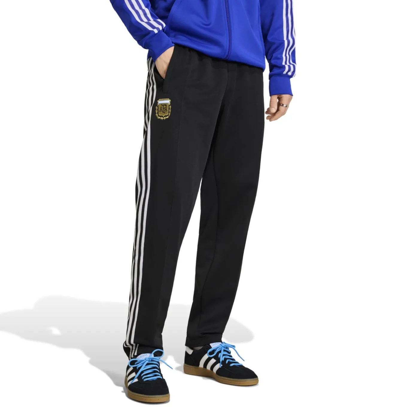 adidas Argentinië Originals Trainingsbroek Zwart Wit Goud