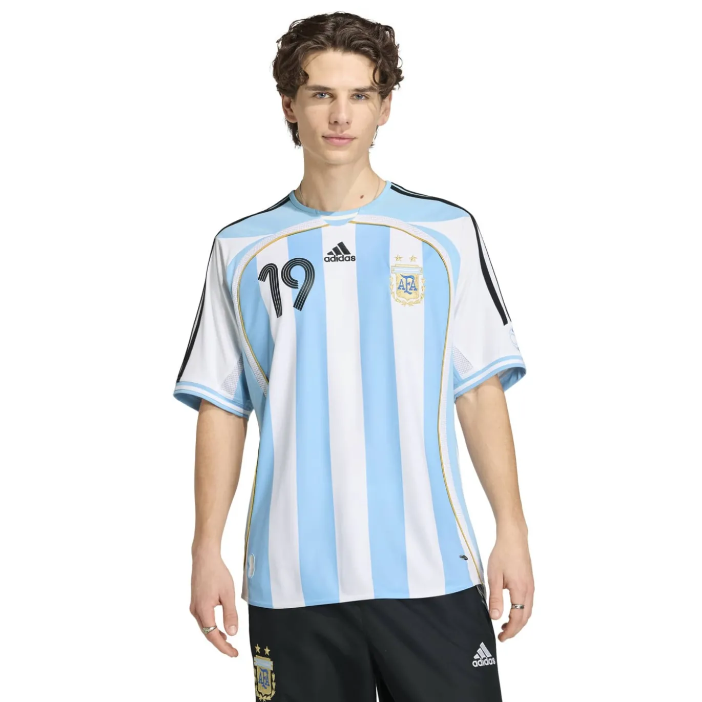 adidas Argentinië Thuisshirt Messi 19 2006