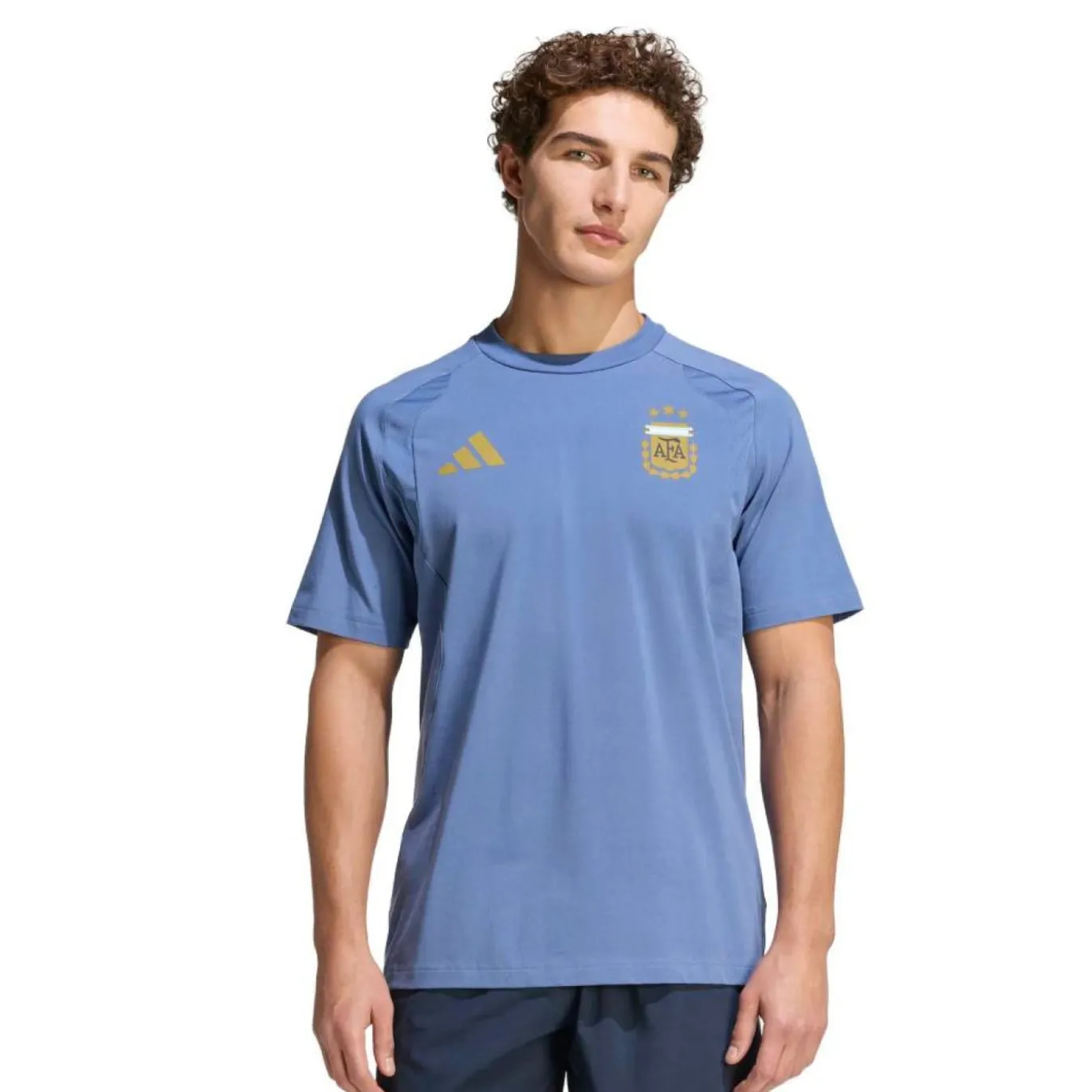 adidas Argentinië Tiro Travel Set 2026-2028 Blauw Donkerblauw Goud