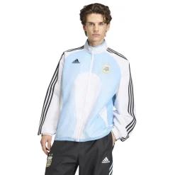 adidas Argentinië 2006 Trainingsjack Wit Blauw Goud