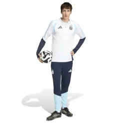 adidas Argentinië Trainingspak 1/4-Zip 2026-2028 Wit Donkerblauw Lichtblauw