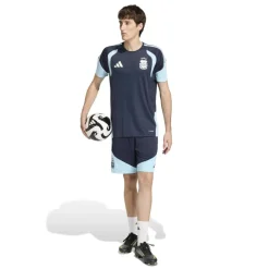 adidas Argentinië Trainingsshirt 2026-2028 Donkerblauw Lichtblauw Wit