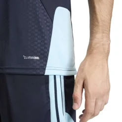 adidas Argentinië Trainingsshirt 2026-2028 Donkerblauw Lichtblauw Wit