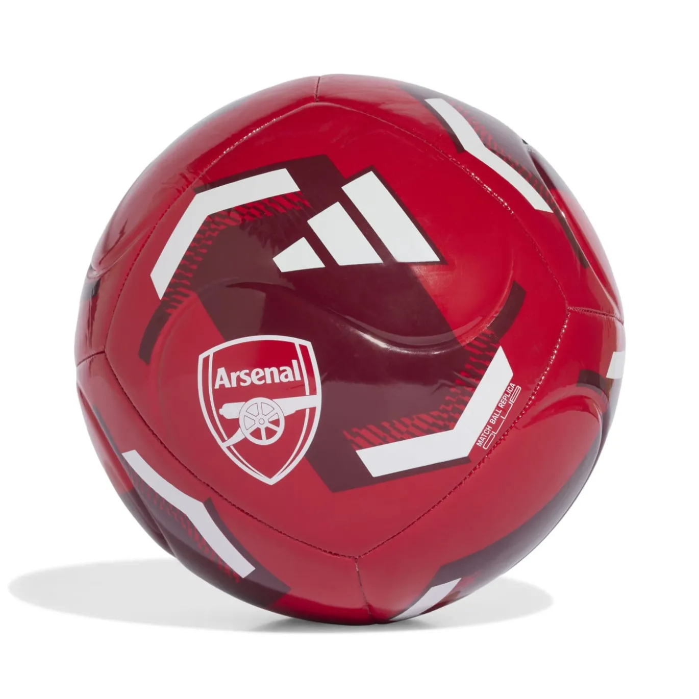 adidas Arsenal Club Voetbal Maat 5 2026-2027 Rood Wit Donkerrood