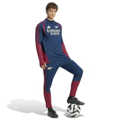 adidas Arsenal Europees Trainingstrui 1/4-Zip 2026-2027 Donkerblauw Rood Lichtgeel