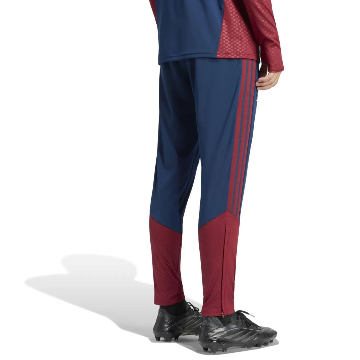 adidas Arsenal Europees Trainingsbroek 2026-2027 Donkerblauw Rood Lichtgeel