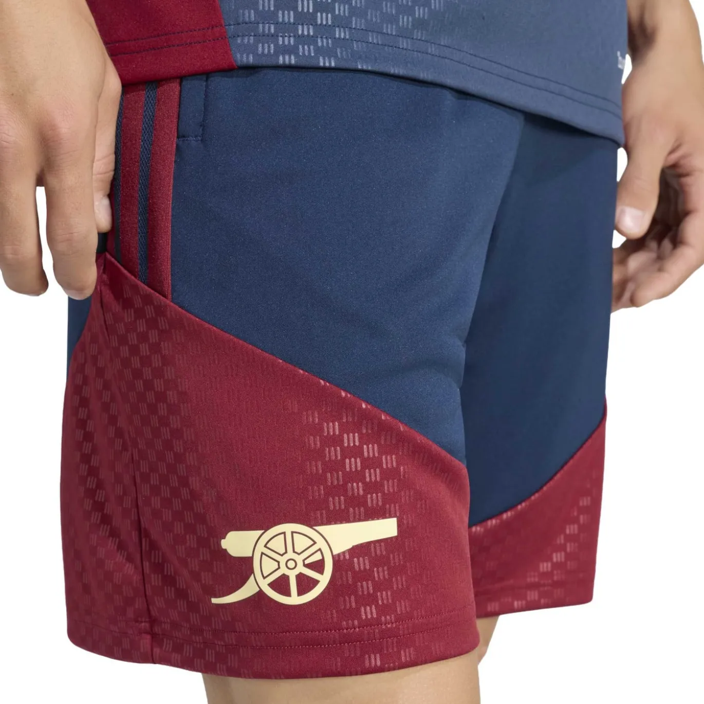 adidas Arsenal Europees Trainingsset 2026-2027 Donkerblauw Rood Lichtgeel