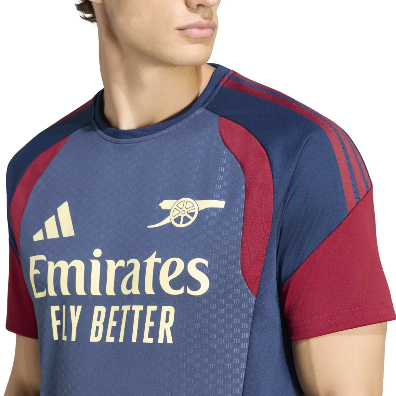 adidas Arsenal Europees Trainingsset 2026-2027 Donkerblauw Rood Lichtgeel