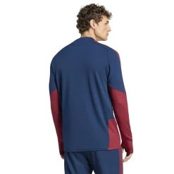 adidas Arsenal Europees Trainingspak 1/4-Zip 2026-2027 Donkerblauw Rood Lichtgeel
