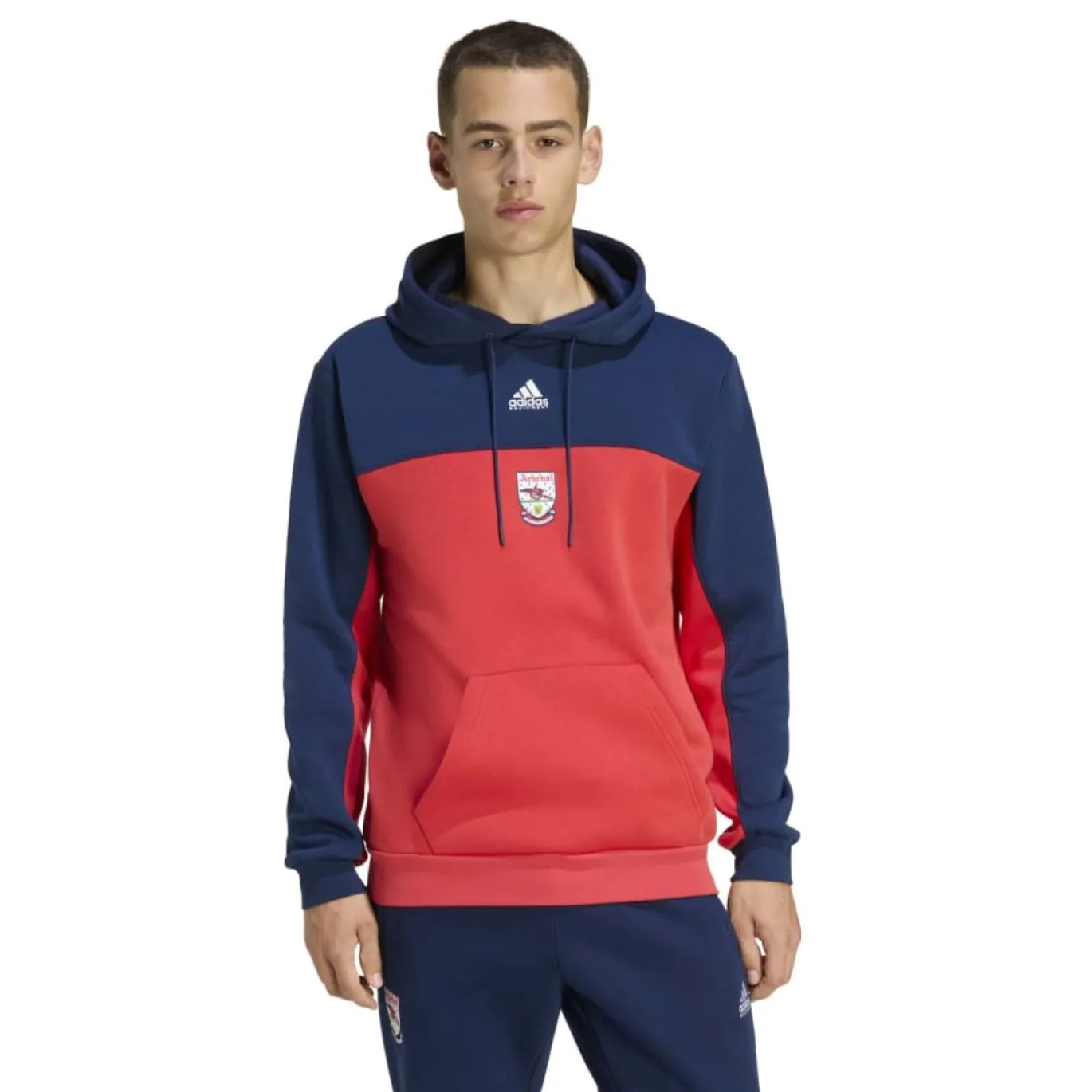 adidas Arsenal Joggingpak Hooded 1992-1994 Rood Blauw