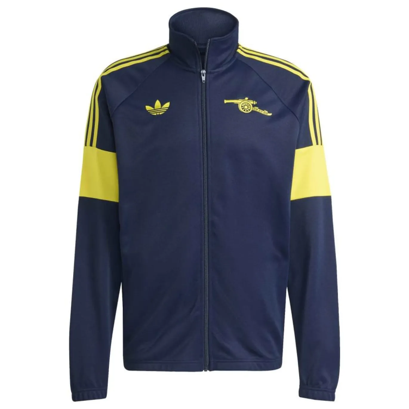 adidas Arsenal Lifestyler Trainingspak Full-Zip Donkerblauw Geel