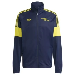 adidas Arsenal Lifestyler Trainingsjack 1992-1994 Donkerblauw Geel
