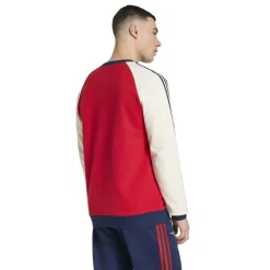 adidas Arsenal Originals Crew Sweater Rood Wit Donkerblauw