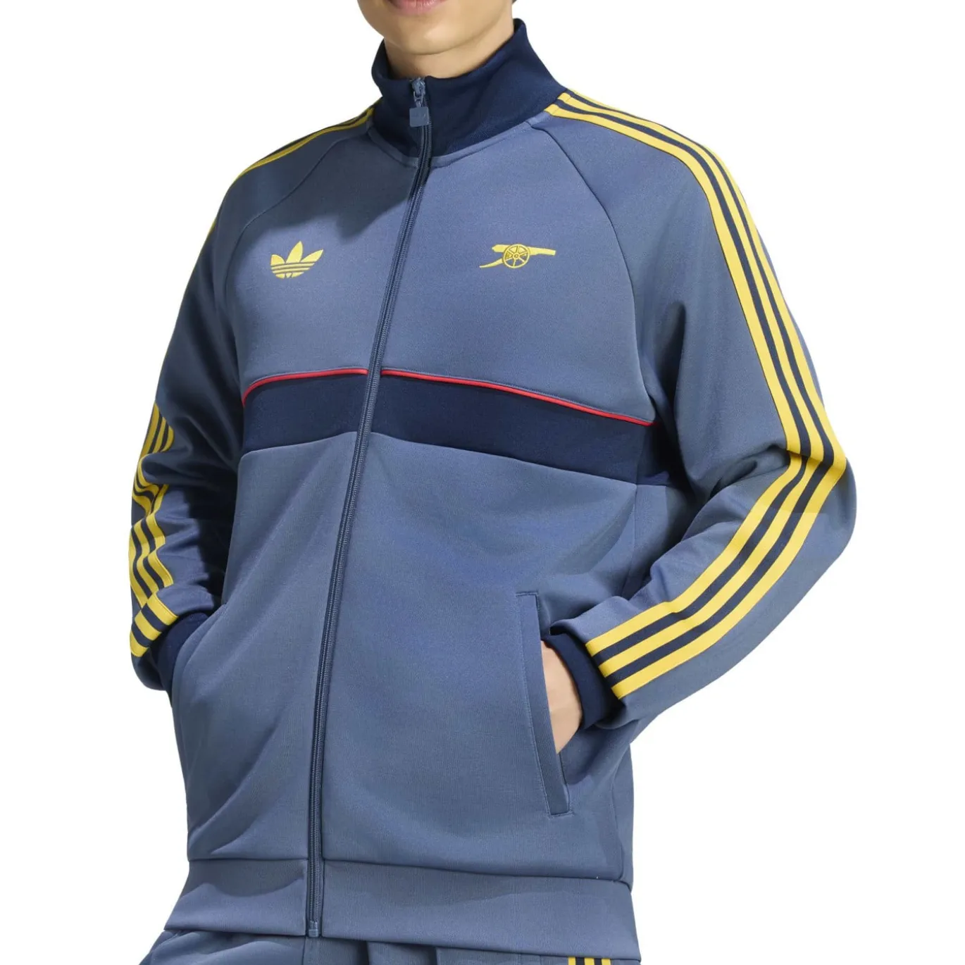 adidas Arsenal Originals Trainingsjack Donkerblauw Lichtoranje