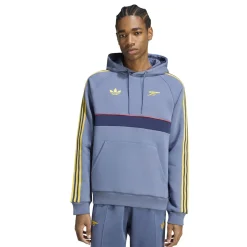 adidas Arsenal Originals Trainingspak Hooded Donkerblauw Lichtoranje