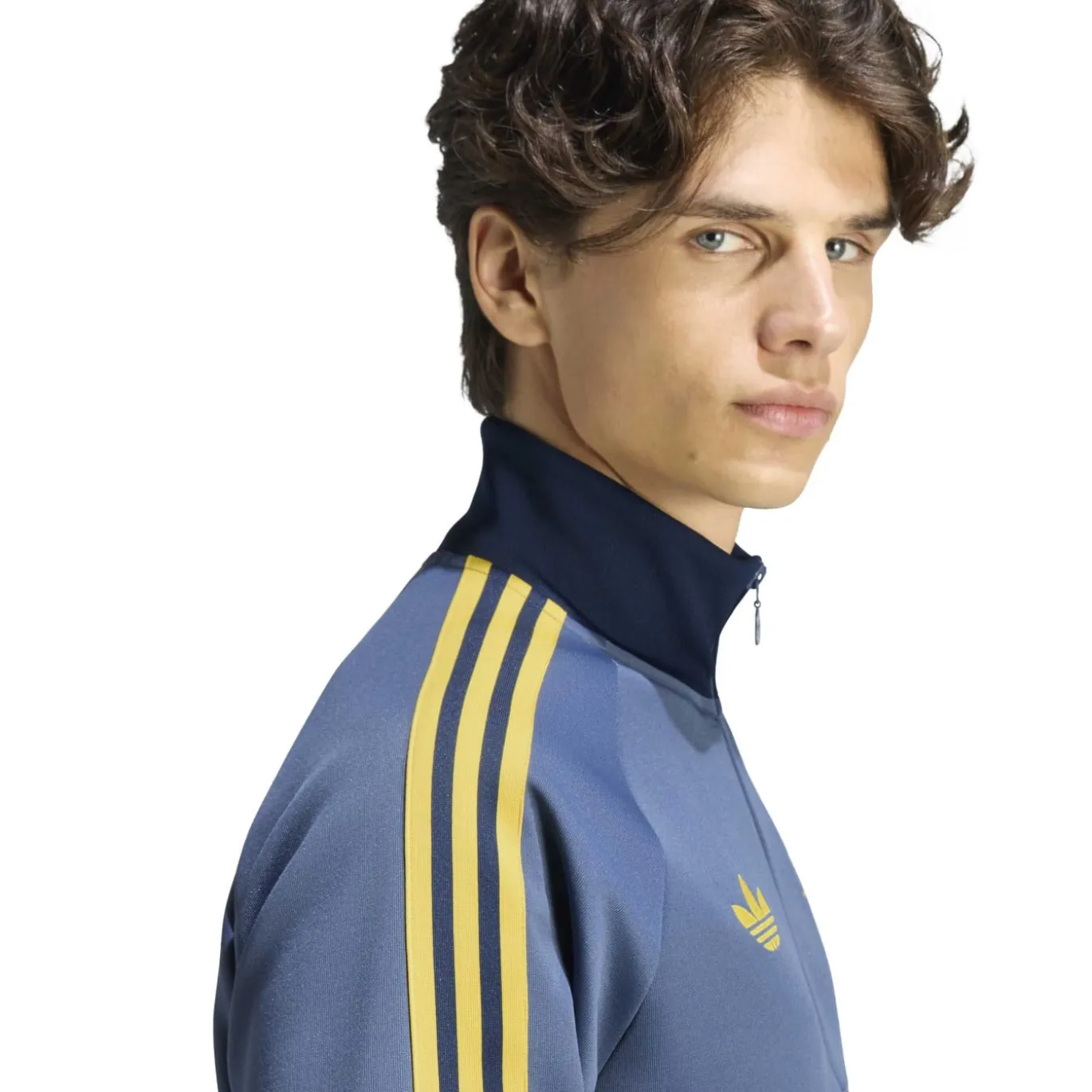 adidas Arsenal Originals Trainingspak Full-Zip Donkerblauw Lichtoranje