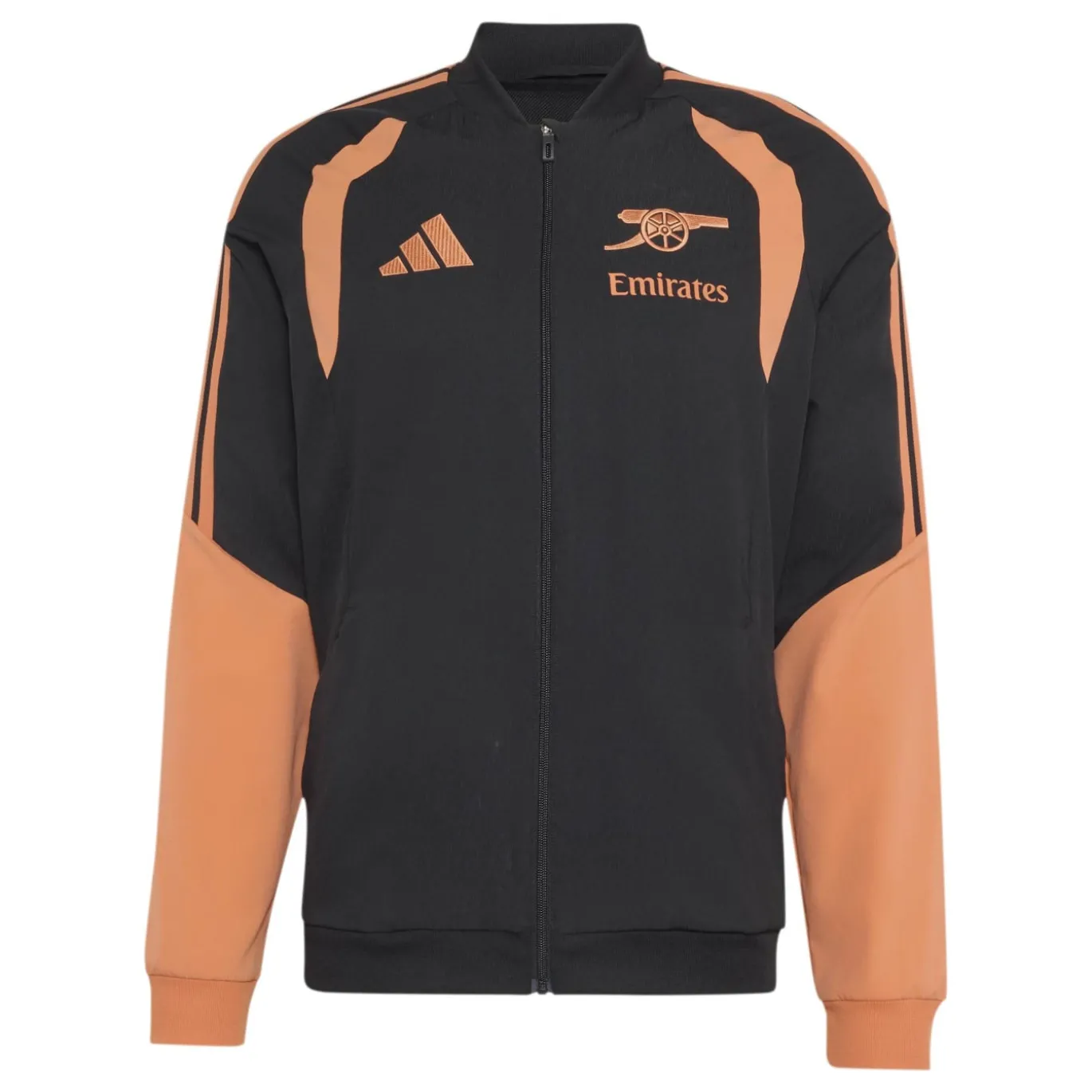 adidas Arsenal Presentatie Trainingsjack 2026-2027 Zwart Oranje