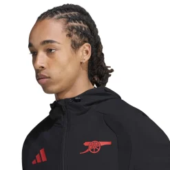 adidas Arsenal Tiro Travel Trainingspak 2026-2027 Zwart Rood