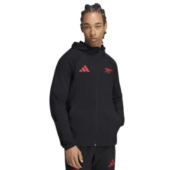 adidas Arsenal Tiro Travel Trainingspak 2026-2027 Zwart Rood