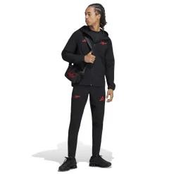 adidas Arsenal Tiro Travel Trainingspak 2026-2027 Zwart Rood