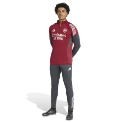 adidas Arsenal Trainingsbroek Europees 2025-2026 Grijs Wit Rood