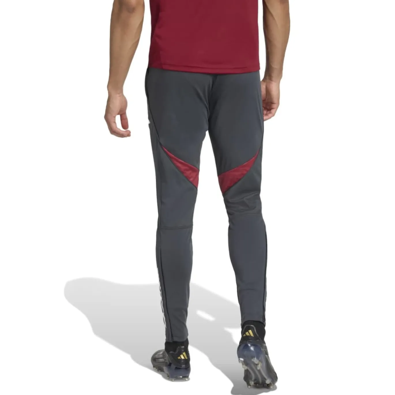 adidas Arsenal Trainingsbroek Europees 2025-2026 Grijs Wit Rood