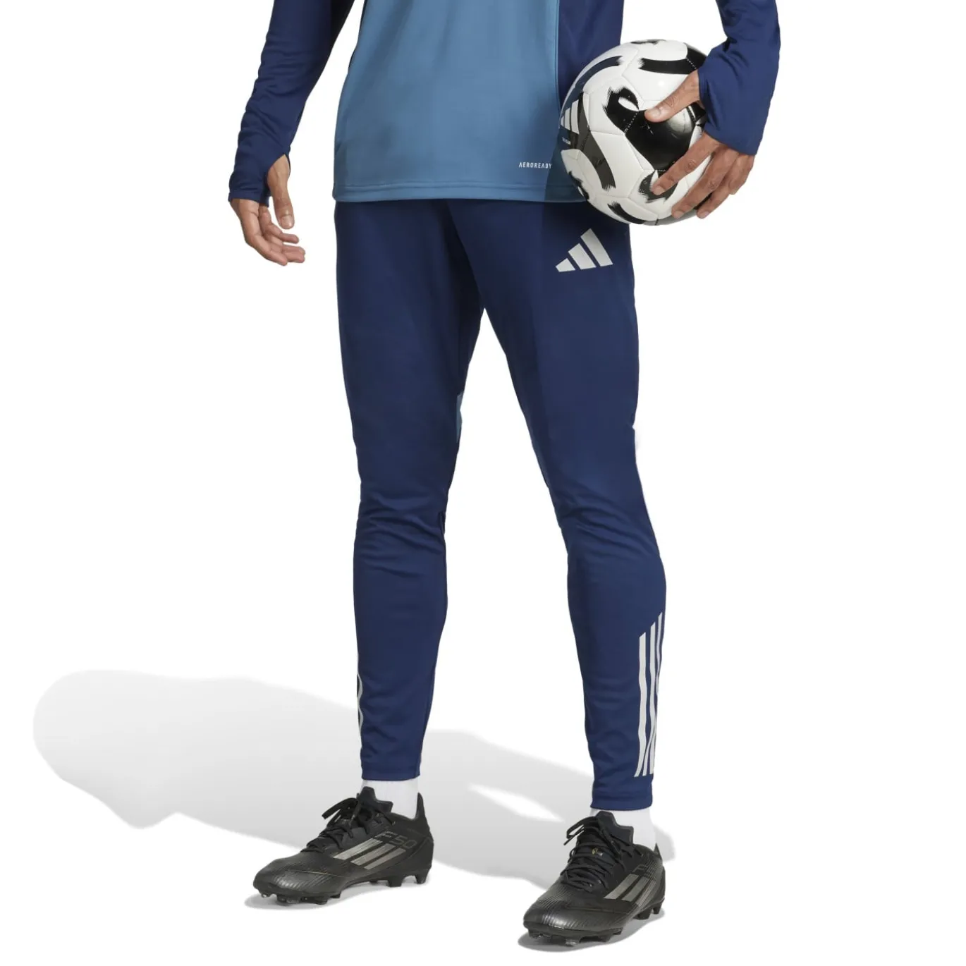 adidas Arsenal Trainingsbroek 2025-2026 Donkerblauw Blauw Wit