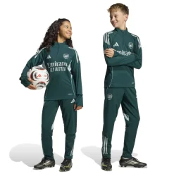 adidas Arsenal Trainingsbroek 2025-2026 Kids Donkergroen Grijs