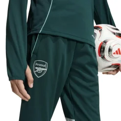 adidas Arsenal Trainingsbroek 2025-2026 Kids Donkergroen Grijs