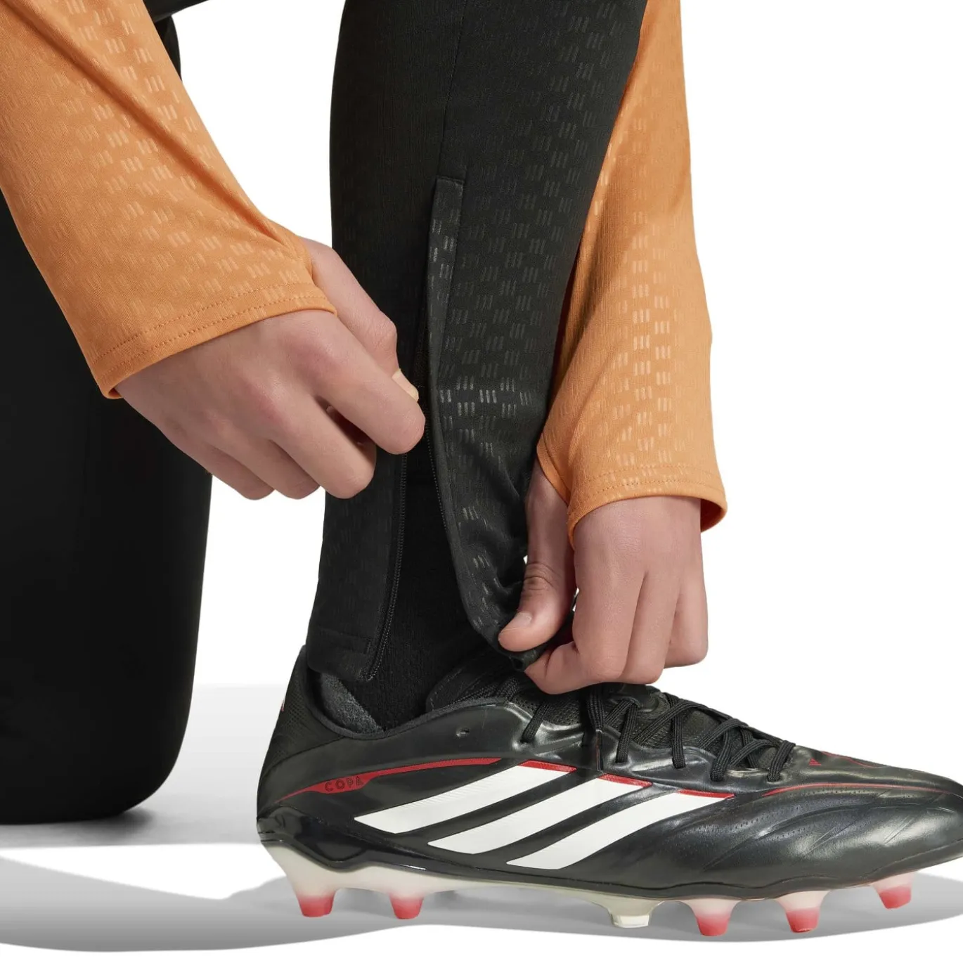 adidas Arsenal Trainingsbroek 2026-2027 Kids Zwart Oranje