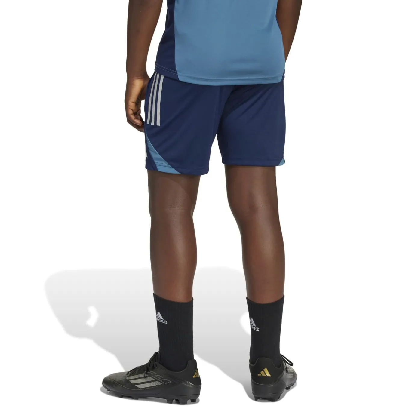 adidas Arsenal Trainingsbroekje 2025-2026 Kids Donkerblauw Blauw Wit