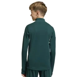 adidas Arsenal Trainingspak 1/4-Zip 2025-2026 Kids Donkergroen Grijs