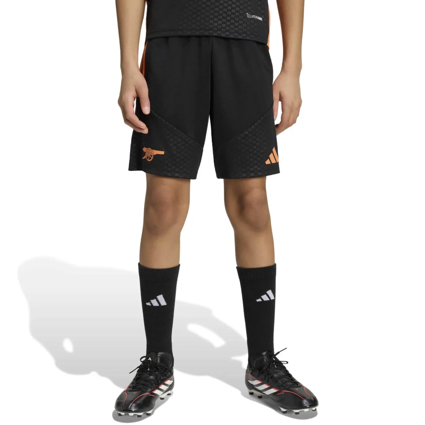 adidas Arsenal Trainingsset 2026-2027 Kids Zwart Oranje