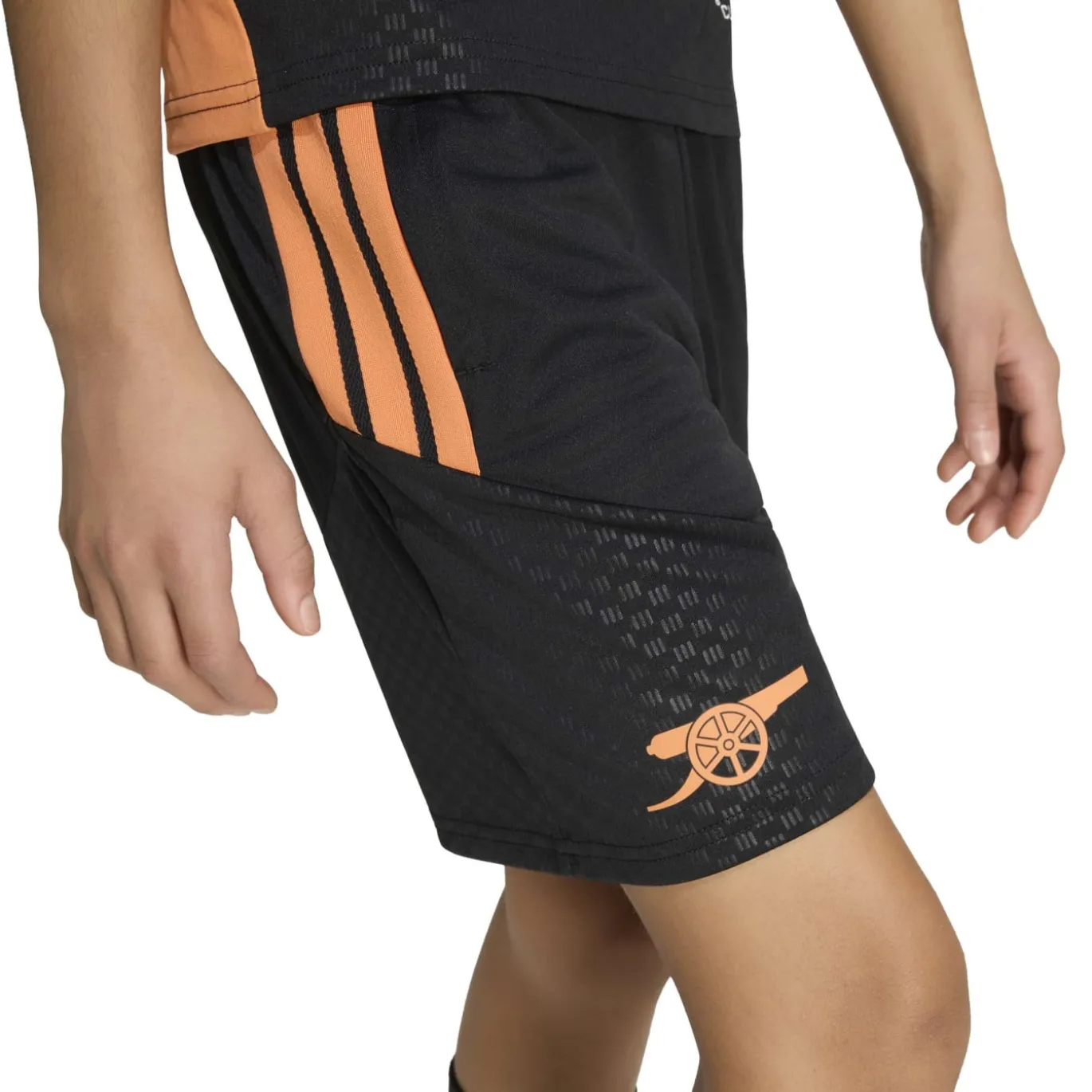 adidas Arsenal Trainingsset 2026-2027 Kids Zwart Oranje